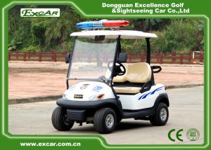 China White Security Golf Carts Prowl Car 2 Seater Battery Powered wholesale