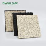 Coconut Fiber Wool Acoustic Board Bass Traps with Steel Keel Installation