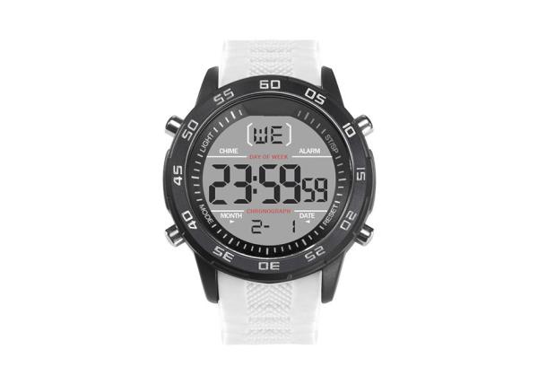 Shock Resistant Digital Plastic Sports Watch 5cm Dial Diameter With Alarm