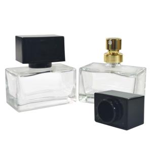China Essential Oil Packing Glass Perfume Bottles With Aluminum Spray Cap wholesale