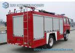 DONGFENG 4000L Fire Fighting Vehicle 20hp Double Row For Emergency Rescue