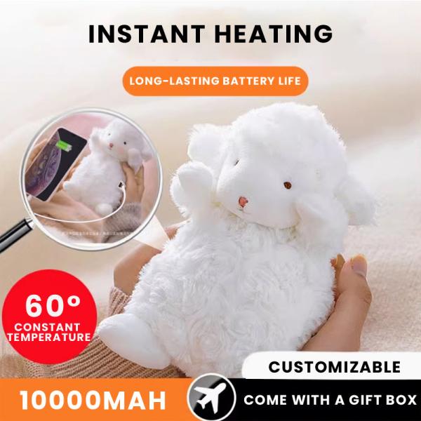 Rectangular Electric Hand Warmer Direct Current Heat Source for Instant Warmth