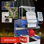 HO1501N not used embroidery machine 450*650mm 15 needles best cap t-shirt flat