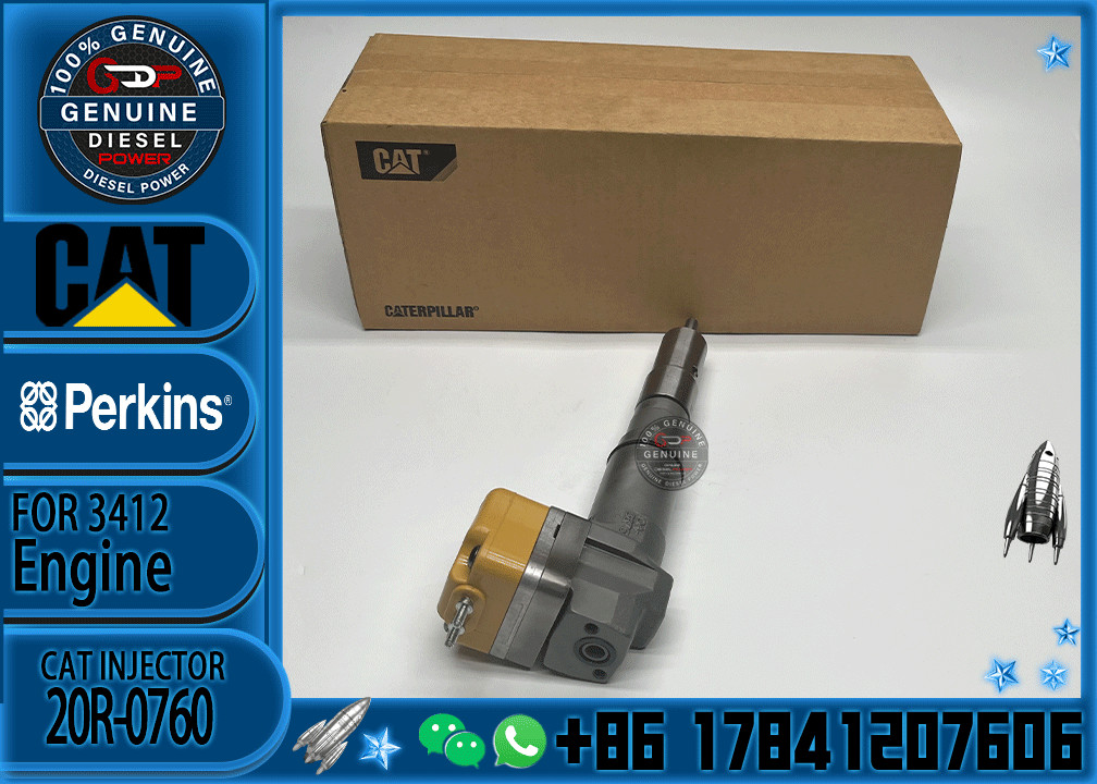 Brand new 222-5972 Fuel injector 20R-0760 fuel common rail injector 178-0199 1780199 For CAT 3406E 138-8756
