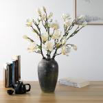 Magnolia artificial flowers, magnolia fake flowers, new Chinese-style living