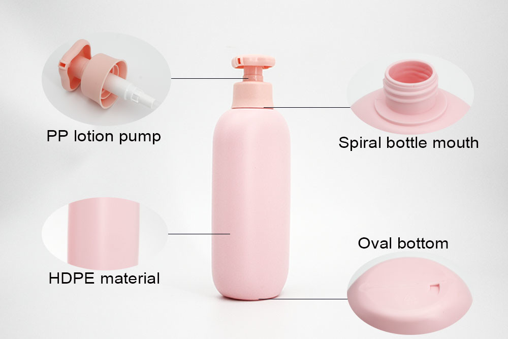 380ml 550ml HDPE Emulsion Bottle Plating Silver Spray Nozzle