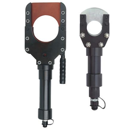 Jeteco Tools brand JHC-132 hydraulic cable cutter head, operated by hydraulic