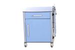 Color Blue Anti-Bite Fiberboard Hospital Medical Bedside Table