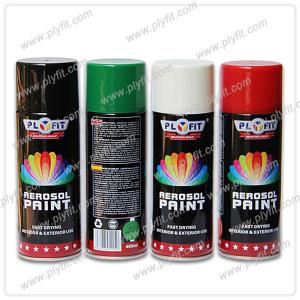 China Multi Color ODM Quick Dry Spray Paint Aerosol Clear Lacquer For Car on sale