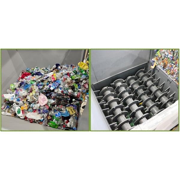 Waste Beverage Bottle Washing Drying Plastic Pet Recycling Machine