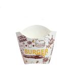 Cardboard Food French Fries Packaging Box Takeaway Disposable Container