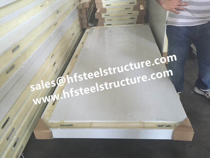 Polystyrene Cold Room Insulation Panels 100 mm Thickness 10k g Density SGS CE