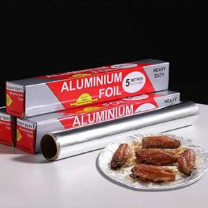 China Kitchen Use 0.02mm Food Packaging Aluminium Foil Roll 8011 H14 wholesale