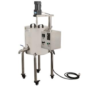 China Heating Mixing Lipstick Drum 30L Lipstick Stirring Melting Machine wholesale