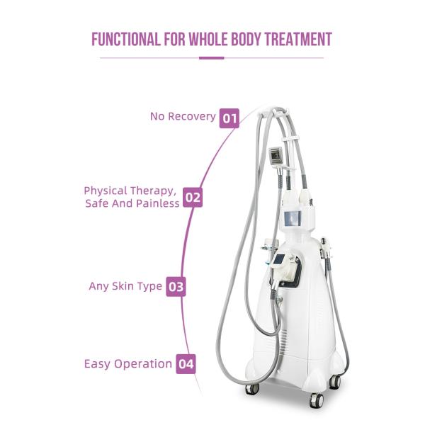 Slimming Non Invasive Liposuction Machine Vacuum RF Roll Cellulite Removal Machine