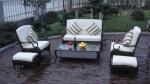 6pcs patio rattan furniture