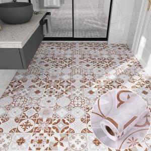 China Fireproof PVC Floor Tile Stickers Anti Static Floor Tile Stickers Waterproof wholesale