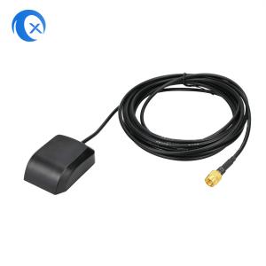 China 26dBi Magnetic Mount External Active GPS Antenna With 5 Meters RG174 Cable wholesale