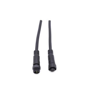 China Waterproof Push Lock Wire Connectors , Plastic M12 6 Pin Connector wholesale