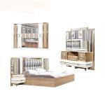 ODM Color Living Room Furniture Set King Size Upholstered Beds 2100*1550mm