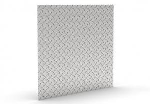China Customized Stainless Steel Checker Plate Pattern Embossed SS Decorative Sheets on sale