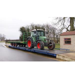 China High Accuracy 50ton 3x12m Truck Scale Weighbridge , Public Weigh Scales U Beam wholesale