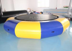 China Tarpaulin 3m Inflatable Floating Water Trampoline Aqua Jump on sale