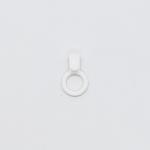 Nylon Coated Metal O Ring Bra Strap J Hook 6mm