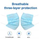 Anti Spittle Non Woven Face Mask Comfortable Breathable Gauze Face Mask