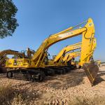 PC350-7 Used Komatsu Excavators Hydraulic 1.4m3 Capacity Bucket Cummins Engine