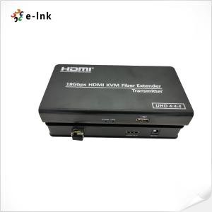 China 4K HDMI 2.0 KVM USB Over Fiber Optic Extender HDMI 2.0 HDCP 2.2 wholesale