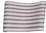 Mediterranean Modern Removable Wallpaper,Blue And Red Striped Wallpaper 0.53*10M