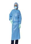 Fluid Resistant Medical Isolation Gowns , Disposable Laboratory Gowns