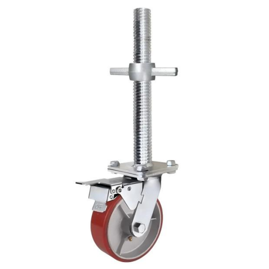 Silver Scaffold Jack Base Plate Q235 Scaffolding Components Customized For Easy Installation