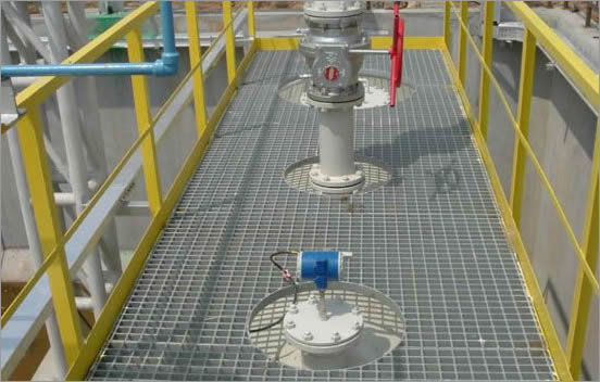 Galvanized Terrace Platform 30x3 Floor Steel Grating