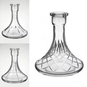 China Glass Shisha Vase for Beverage Round Hokah Wine Bottle Bowl Pot Russian Vessel wholesale