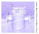 EASY TO OPERATE-MARINE COARSE WATER FILTER-MARINE SEA WATER FILTER AS100 CB/T497