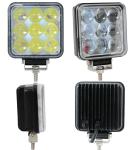 4D 27W SQUARE 4 inch LED Work light 4x4 truck OFF ROAD ATV UTV BOAT
