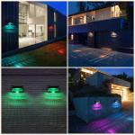 IP65 Waterproof Outdoor Solar Led Fence Garden Light Beautiful Garden Decoration