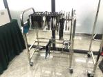 Storage Cart SMT Feeder Trolley Aluminum Alloy SS Matieral For Yamaha YV Machine