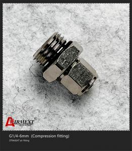 China G1/4-6mm Quick Connect Air Fittings Straight Compression Fitting on sale