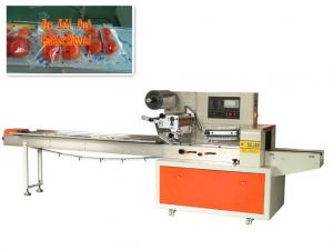China fresh tomato packing machine automatic with tray package wholesale