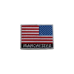 China 3.5&quot; Velcro USA Style National Flag Badges With Any Size Shape Acceptable wholesale