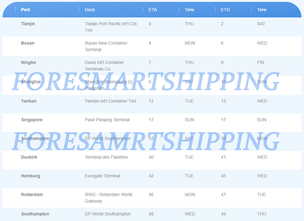 China To Hamburg Germany Container Freight Forwarder