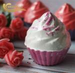 Natural Colorful Unique Bath Bombs / Cupcake Shaped Bath Bombs For Whitening
