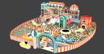 Children Soft Playground Equipment Safe Colorful Soft Commercial Play Grounds
