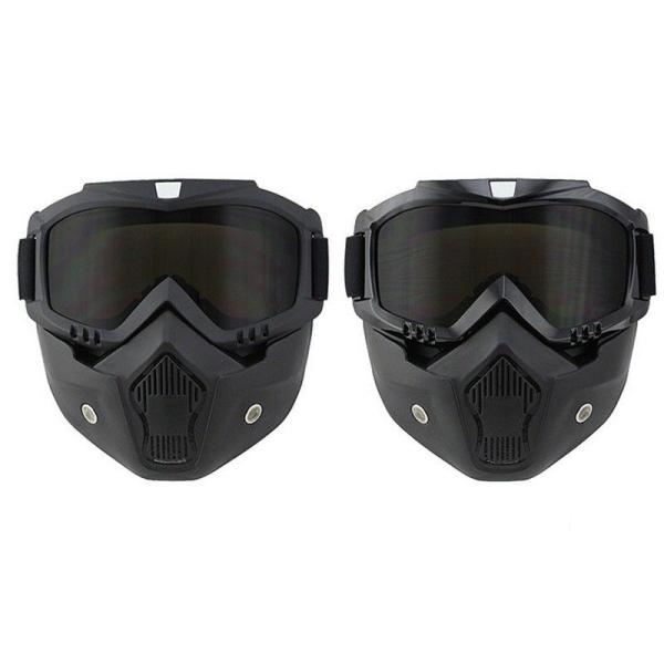 TPU Frame Motorcycle Racing Goggles Windproof For ATV Competition