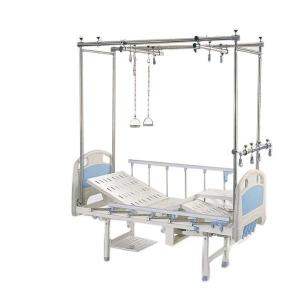 China Height Adjustable Manual Hospital Bed With Crank Clinic Medical Examination Table wholesale