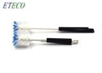 Plastic Base Narrow Neck Bottle Brush , Baby Bottle Washer Brush