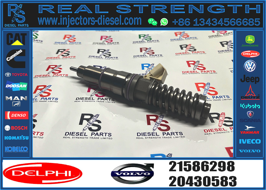 Fuel Injector Nozzles 21586298 3801441 Diesel Engine Common Rail Fuel Injector BEBE4C17001 For Volvo Penta D9 Engines